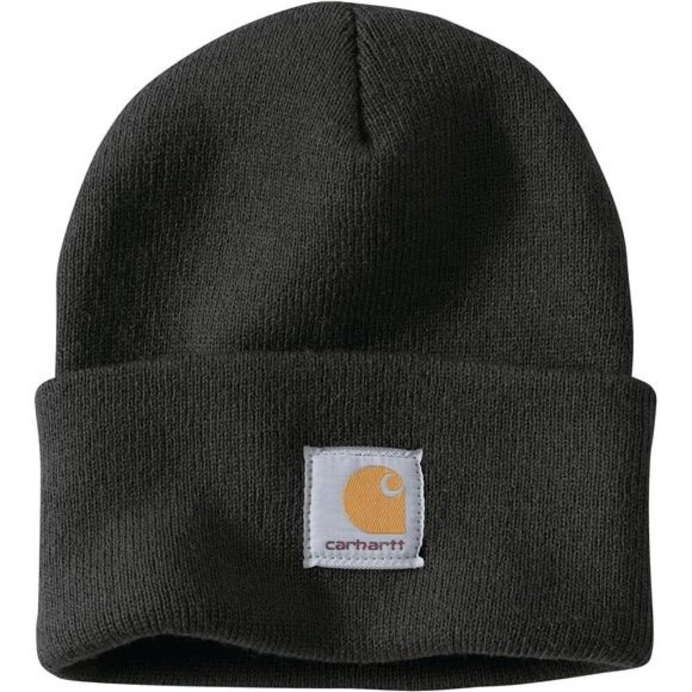 Carhartt Men's Knit Cuffed Beanie (Black)
